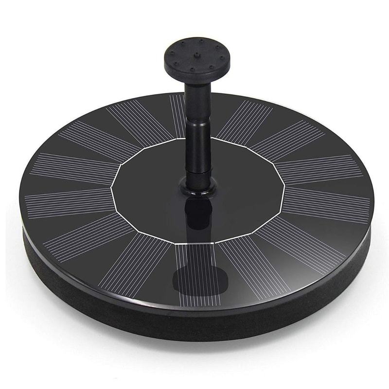 Solar Water Fountain for Garden – Eco-Friendly Outdoor Solar-Powered Fountain, Gift for Garden Lovers, Garden Fountain