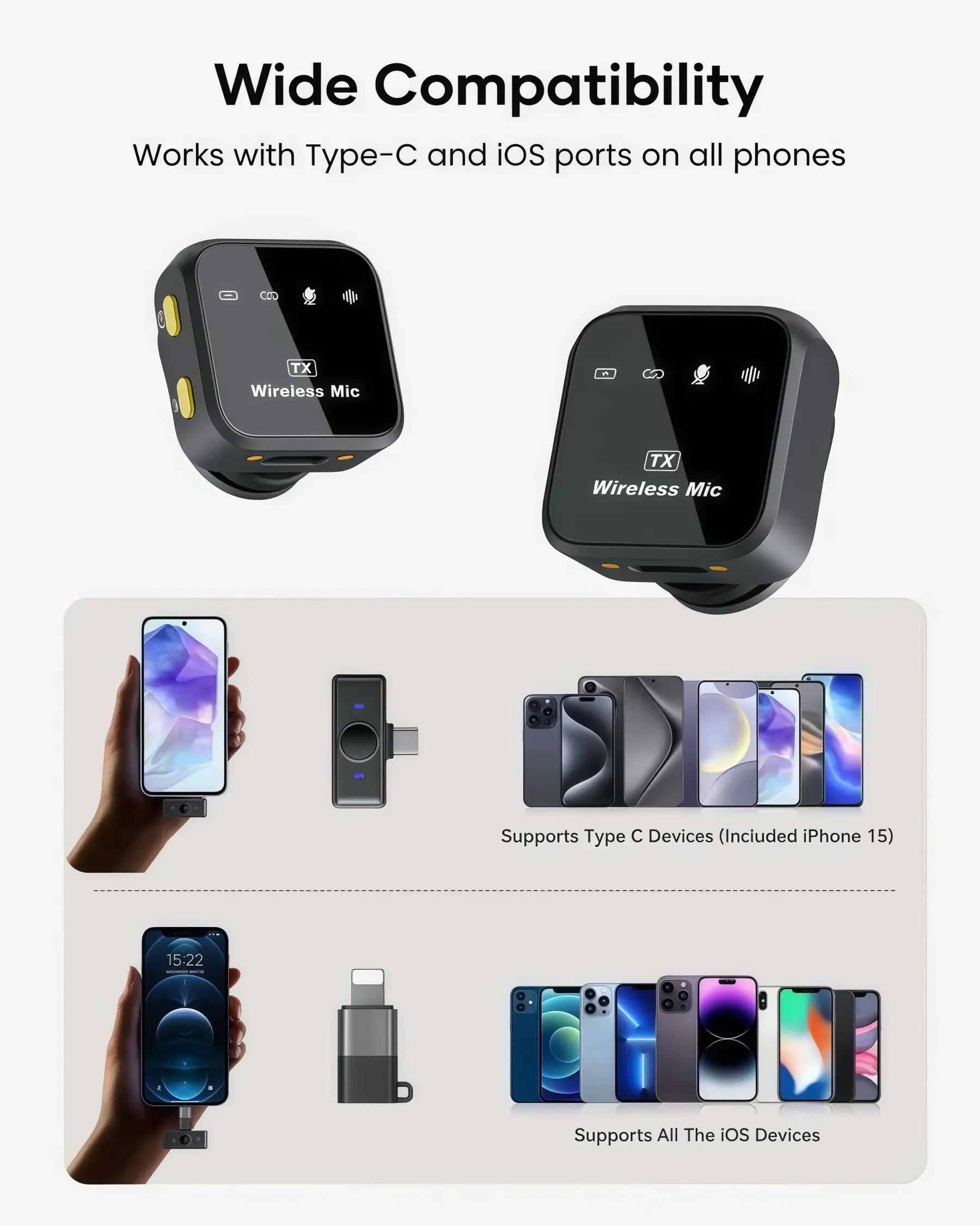 Wireless Lavalier Microphone