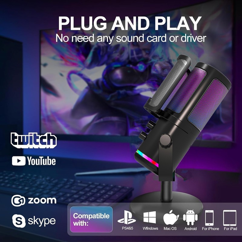 M16 USB Streaming Microphone 