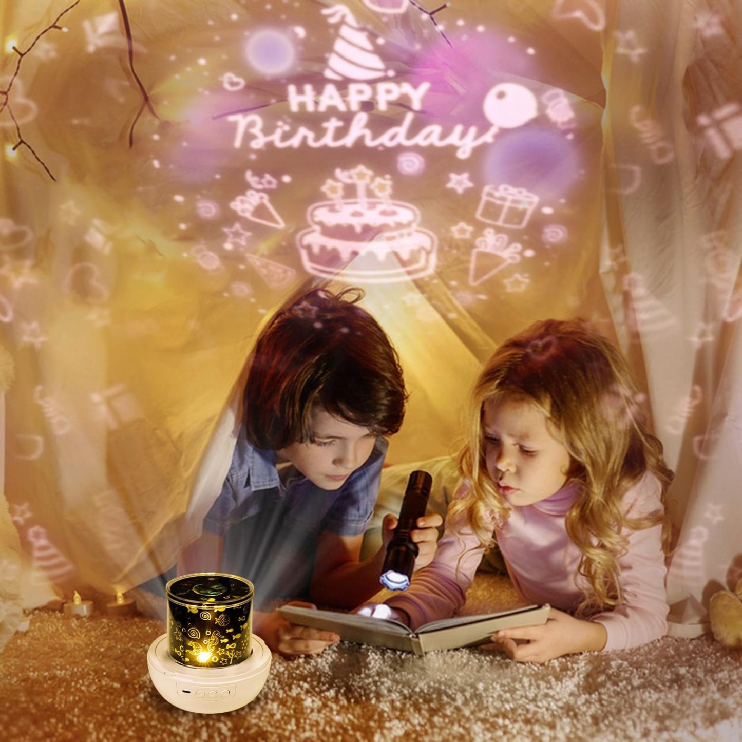 Kids Night Light Projector