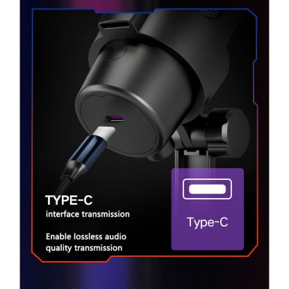  RGB Computer Microphone for Gaming Electronic Sports Recording Live Broadcast 