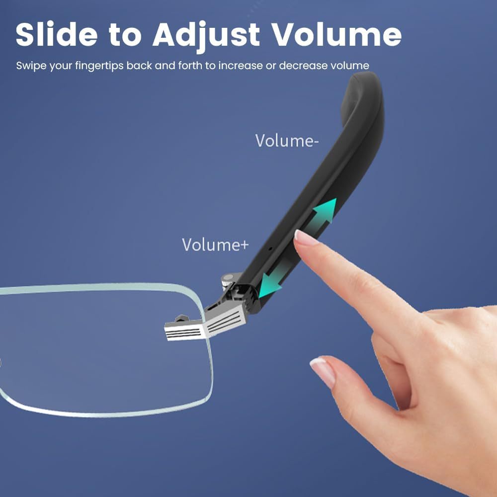 Smart Bluetooth Glasses Musci Playing Free Hand Call-Dreamlock