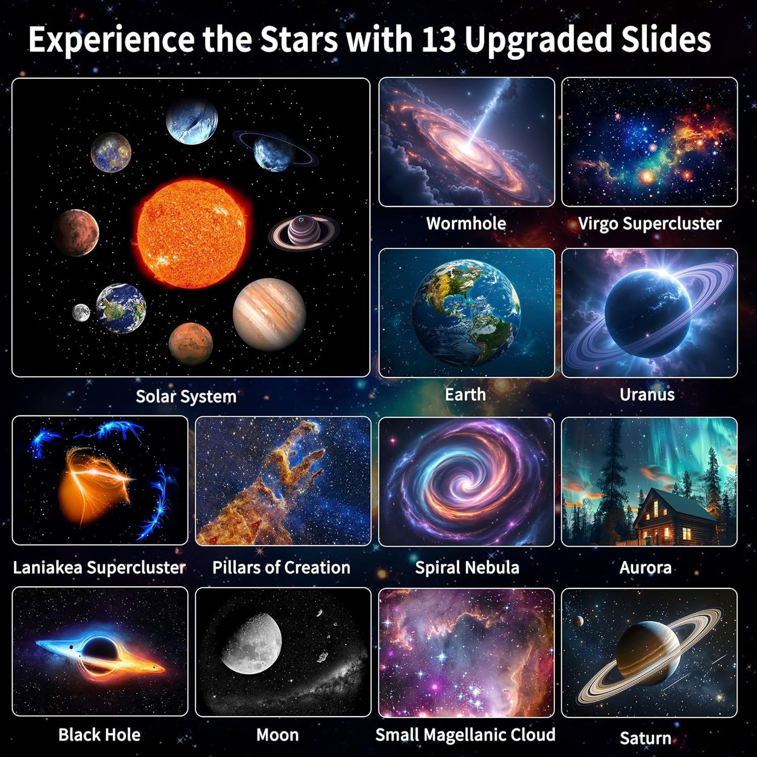 Galaxy Projector for Bedroom