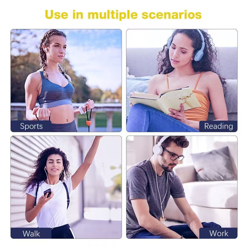 MP3 Player with 1.8 inch Screen Portable Music Player with Speaker, FM Radio, Voice Recorder