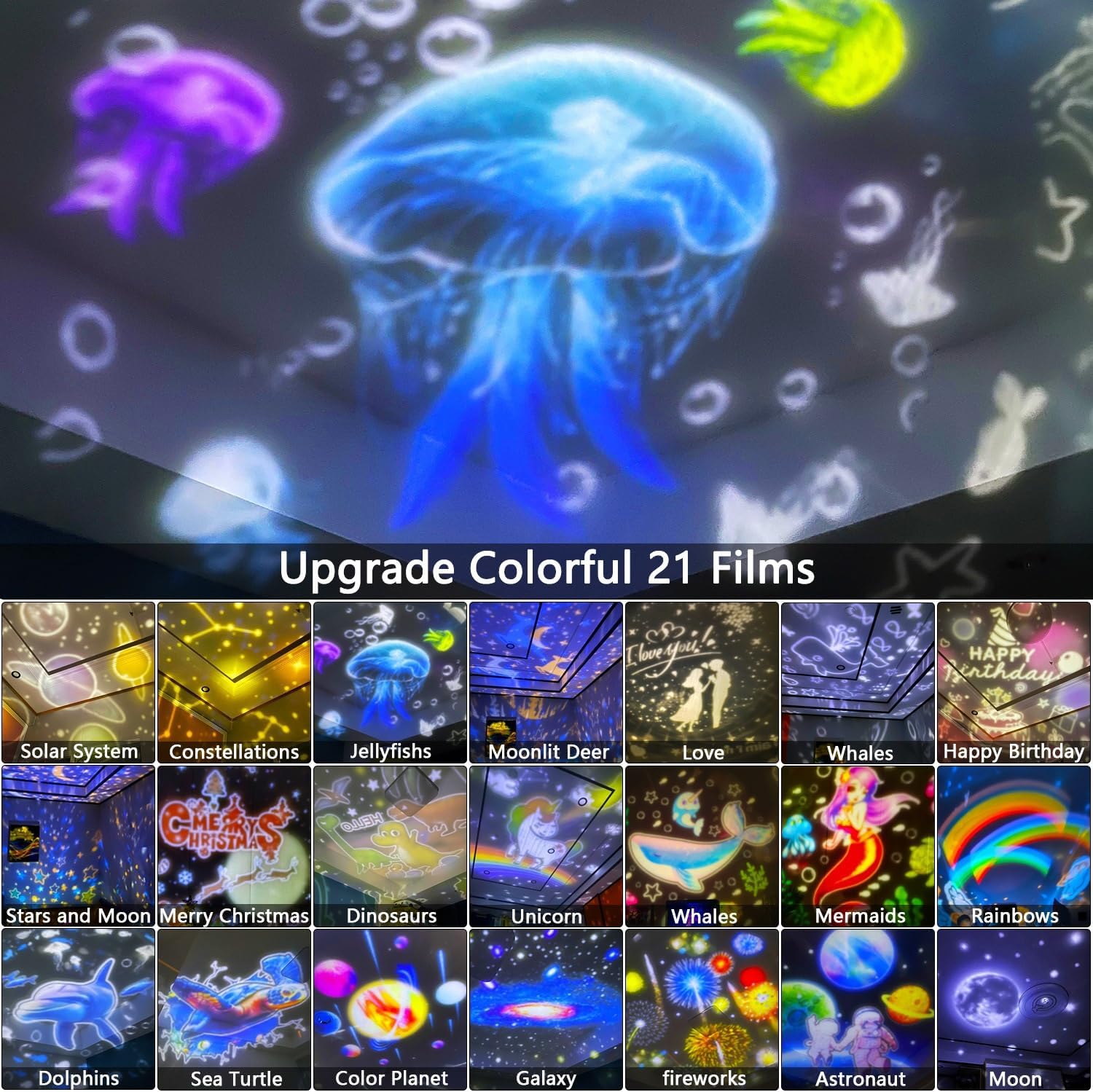 Kids Night Light Projector