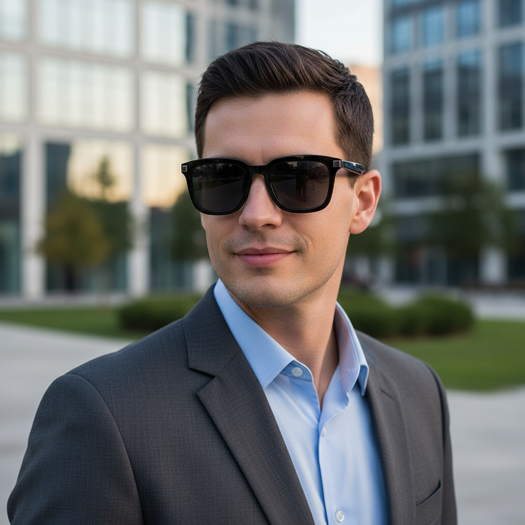 Smart Bluetooth Glasses with Open-Ear Audio UV Protection-Dreamlock