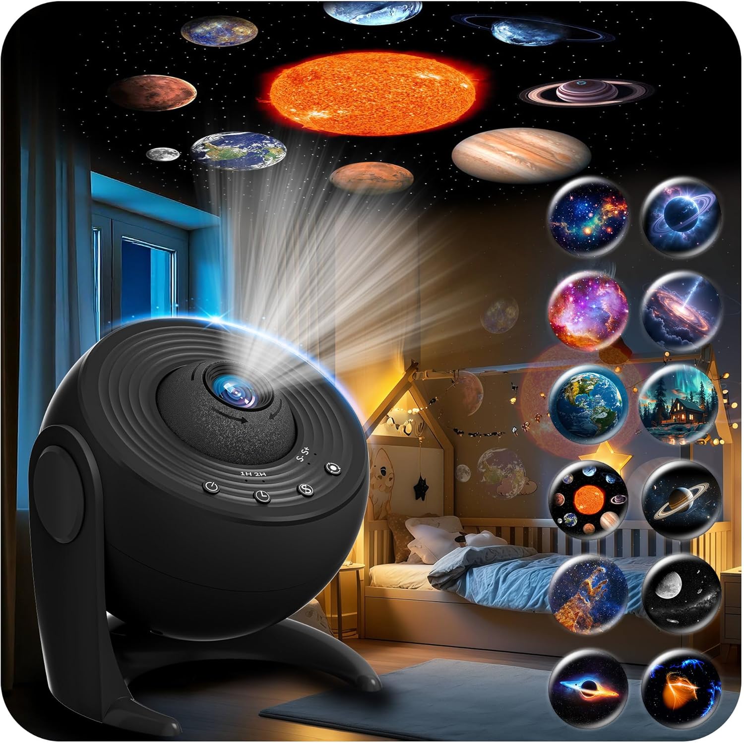 Galaxy Projector for Bedroom