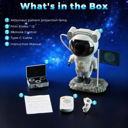 Astronaut Galaxy Projector Planetarium Star Projector