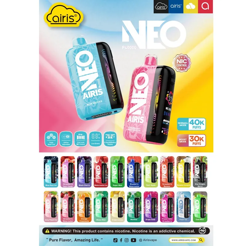 AIRIS NEO P40000 Flavor Card