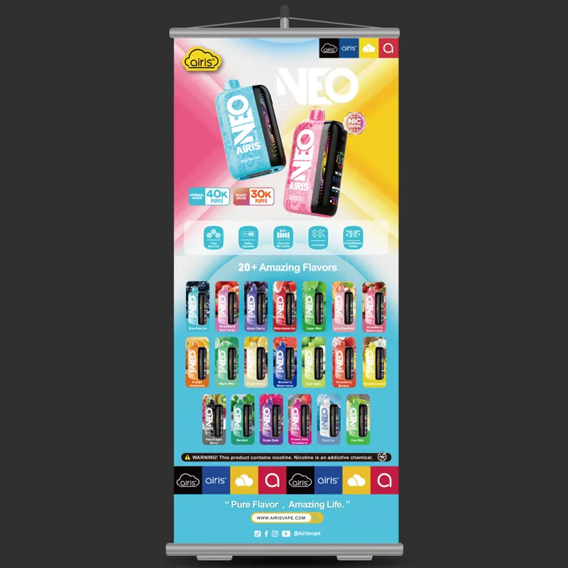 AIRIS NEO P40K Roll-up Banner