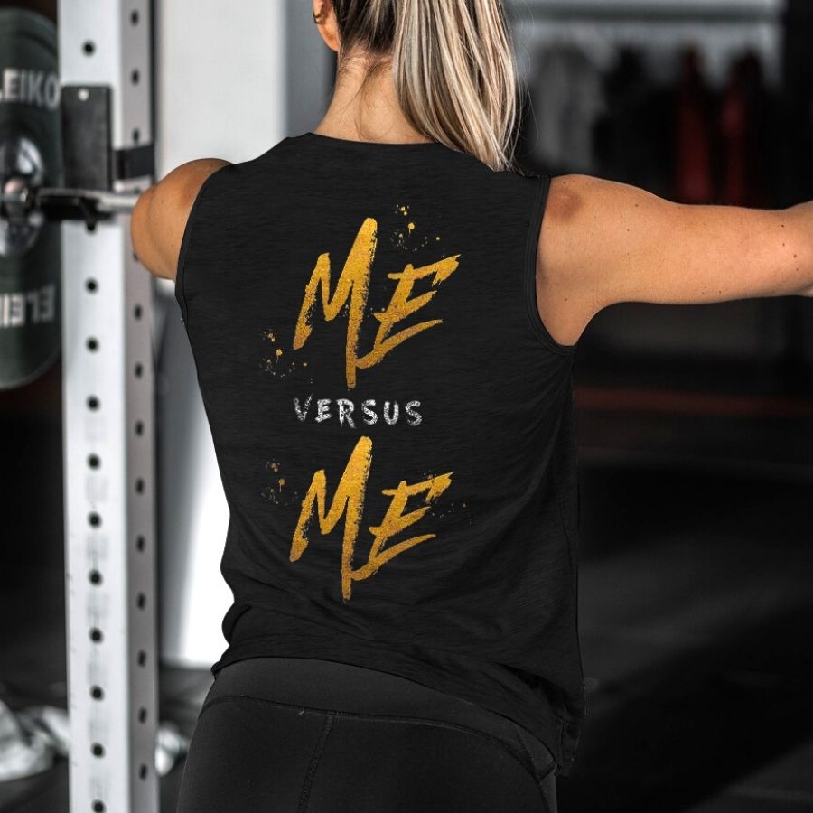 Me Versus Me Printed Women's Vest