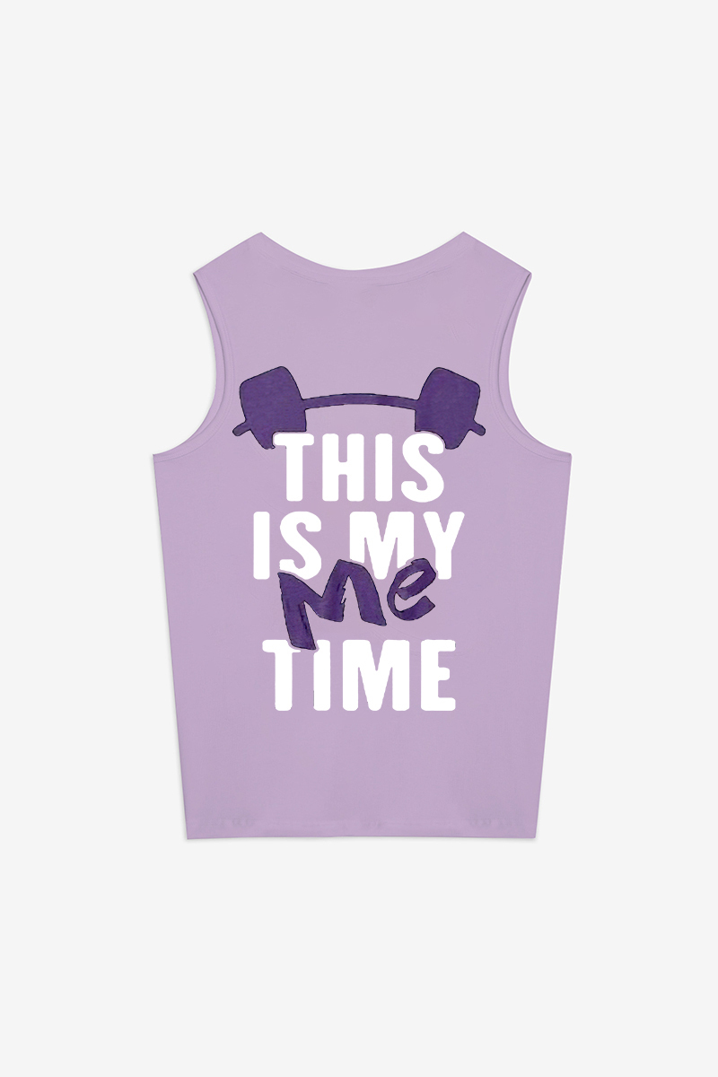 This Is My Time Printed Women's Vest