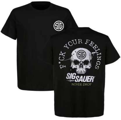 Sig Sauer Never Drop Printed Men's T-Shirt