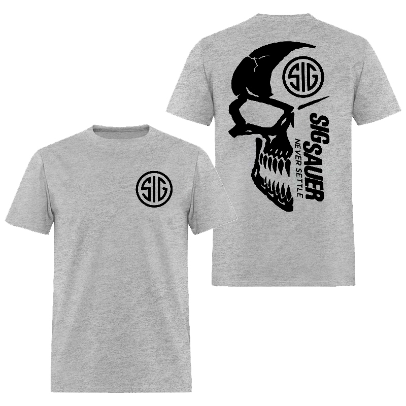 Sig Sauer Never Settle Printed Men's T-shirt