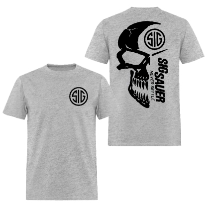Sig Sauer Never Settle Printed Men's T-shirt