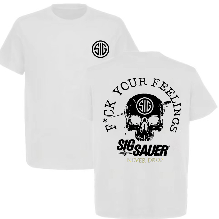 Sig Sauer Never Drop Printed Men's T-Shirt