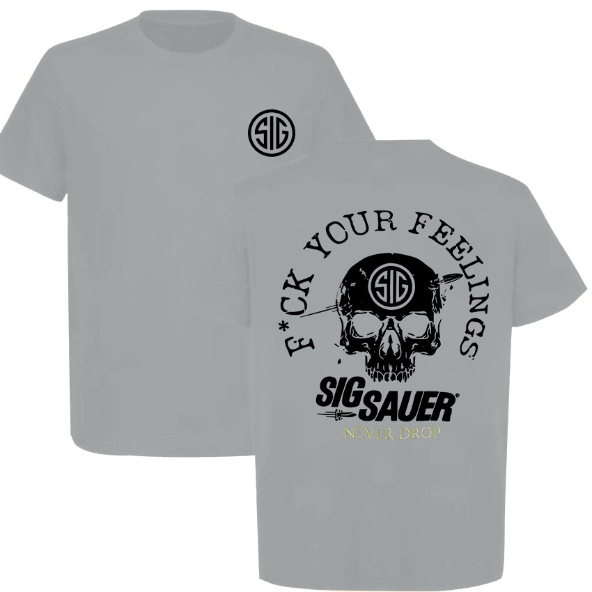 Sig Sauer Never Drop Printed Men's T-Shirt