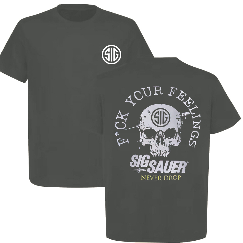 Sig Sauer Never Drop Printed Men's T-Shirt