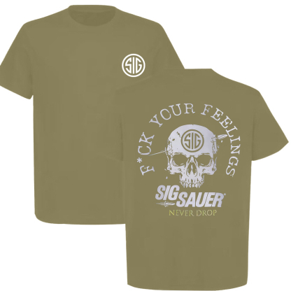 Sig Sauer Never Drop Printed Men's T-Shirt