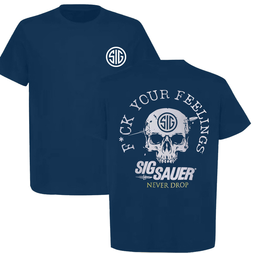 Sig Sauer Never Drop Printed Men's T-Shirt