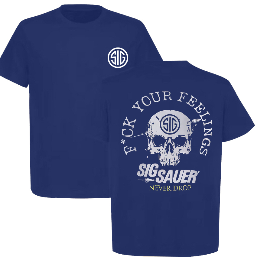 Sig Sauer Never Drop Printed Men's T-Shirt