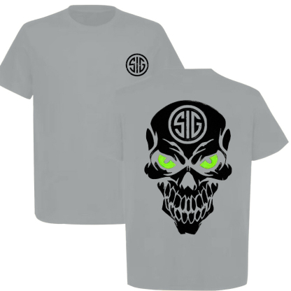 Sig Sauer Skull Printed Men's T-Shirt