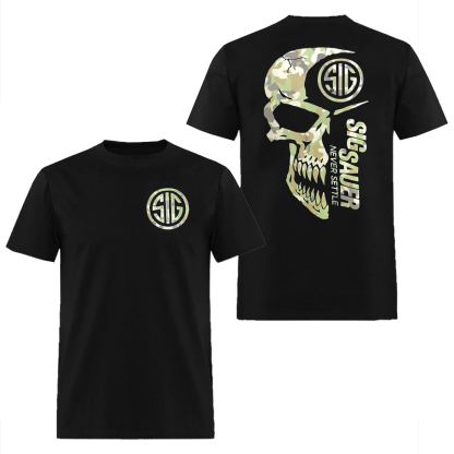 Sig Sauer Never Settle Printed Men's T-shirt