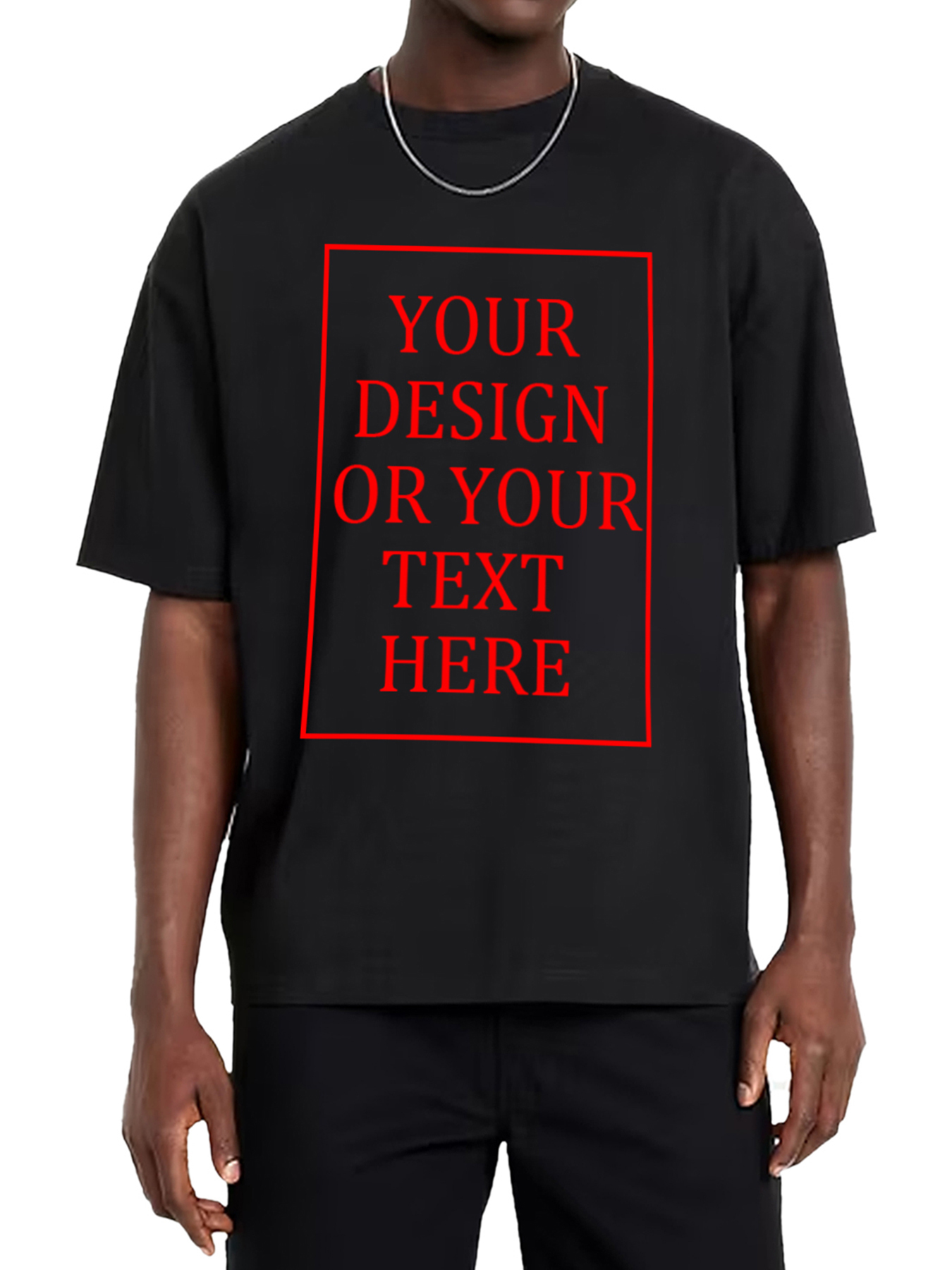 Custom T-shirt 100% Cotton Customizable Men's Pure Cotton Unisex T-shirt - Love My Boyfriend Girlfriend T-shirt Casual Short-Sleeved T-shirt - Personalized Photo Selfie Design T-shirt, soft, breathable, comfortable, unique gift idea