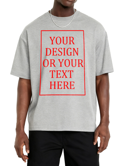 Custom T-shirt 100% Cotton Customizable Men's Pure Cotton Unisex T-shirt - Love My Boyfriend Girlfriend T-shirt Casual Short-Sleeved T-shirt - Personalized Photo Selfie Design T-shirt, soft, breathable, comfortable, unique gift idea