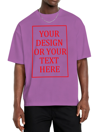 Custom T-shirt 100% Cotton Customizable Men's Pure Cotton Unisex T-shirt - Love My Boyfriend Girlfriend T-shirt Casual Short-Sleeved T-shirt - Personalized Photo Selfie Design T-shirt, soft, breathable, comfortable, unique gift idea