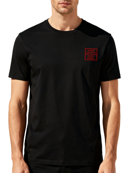 Customizable Men's T-shirts - Add your own photos/patterns/text designs | 100% Cotton | Machine washable crew neck short-sleeved, suitable for summer, Valentine's Day and holiday gifts, personalized T-shirts