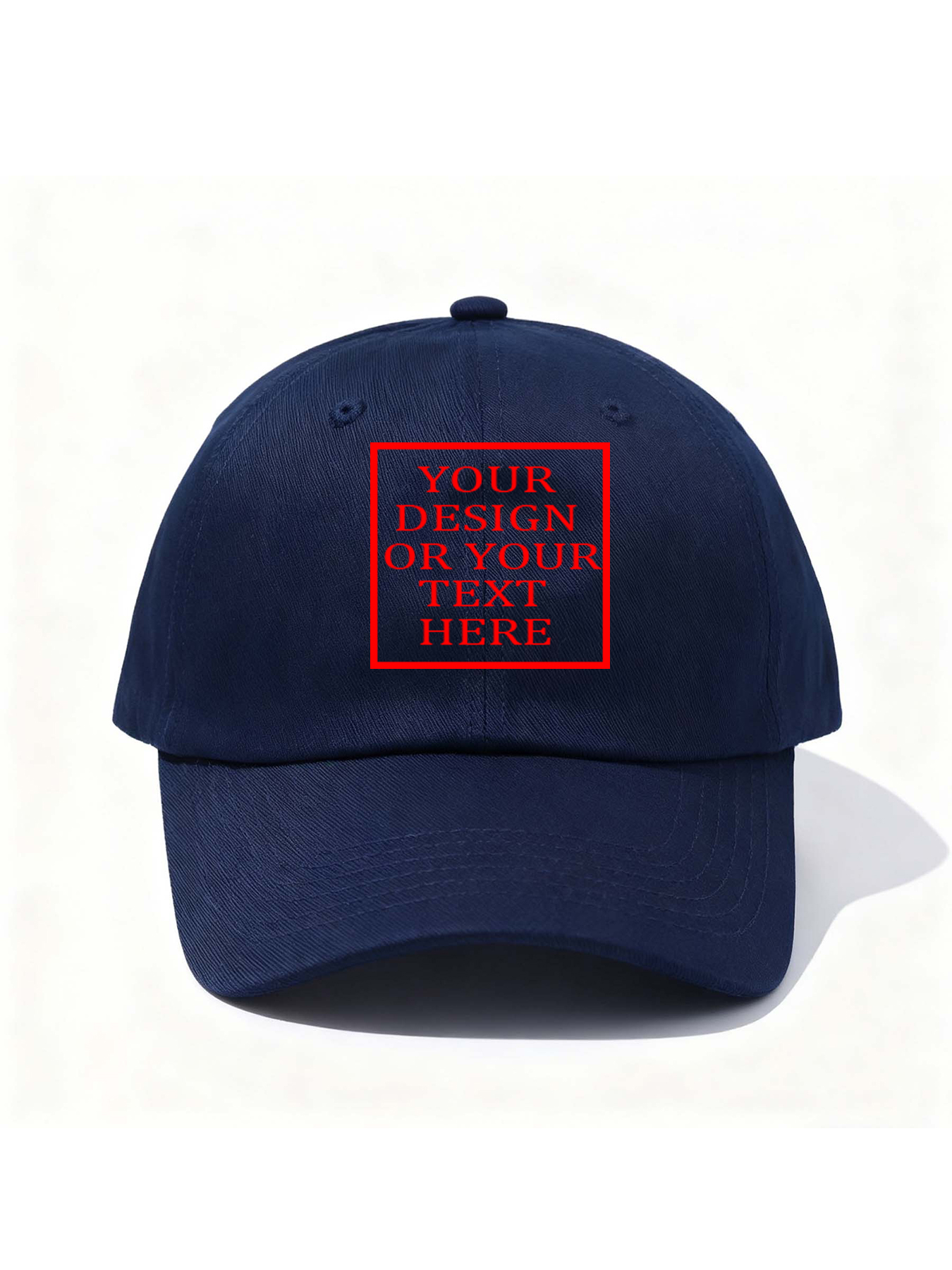 Custom Pattern Baseball Cap Outdoor Soft Top Duckbill Cap