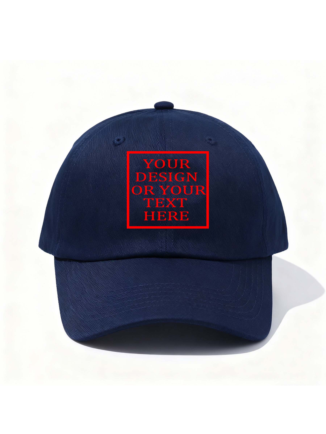 Custom Pattern Baseball Cap Outdoor Soft Top Duckbill Cap