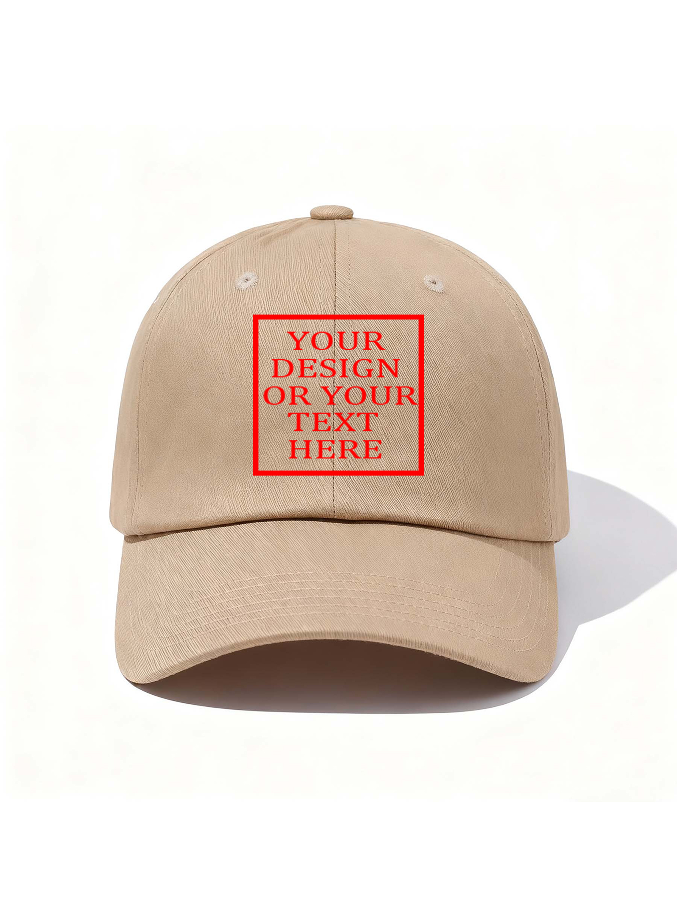 Custom Pattern Baseball Cap Outdoor Soft Top Duckbill Cap