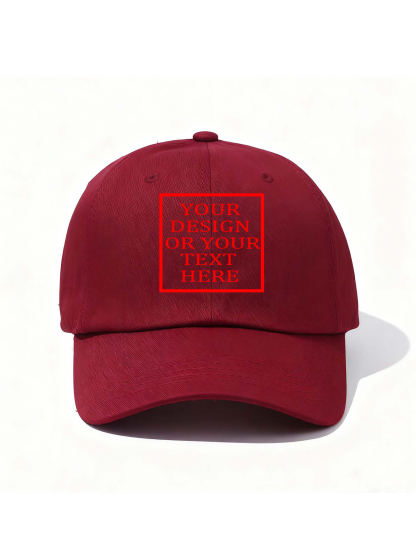 Custom Pattern Baseball Cap Outdoor Soft Top Duckbill Cap