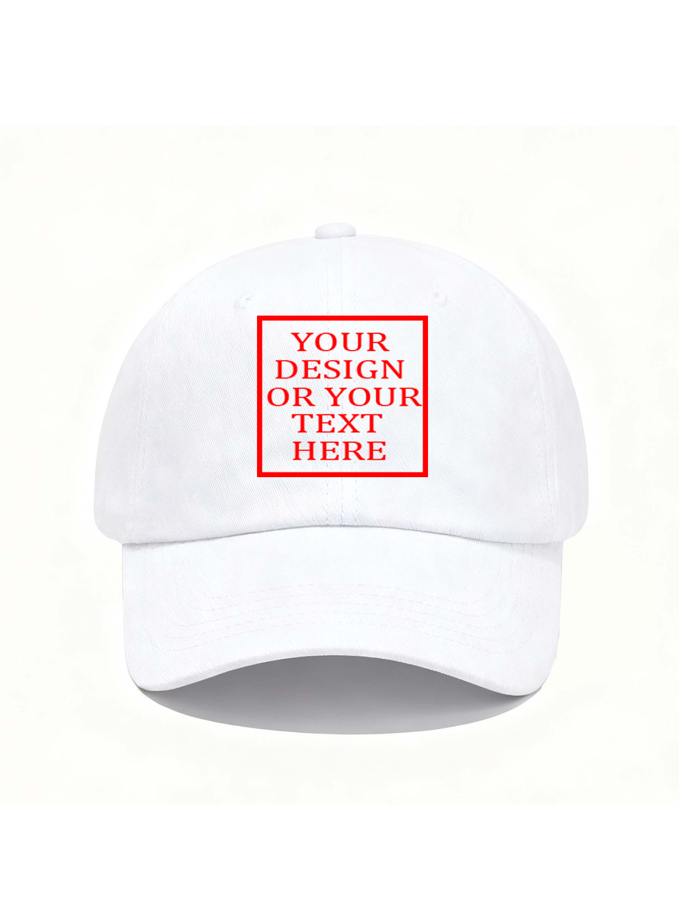 Custom Pattern Baseball Cap Outdoor Soft Top Duckbill Cap