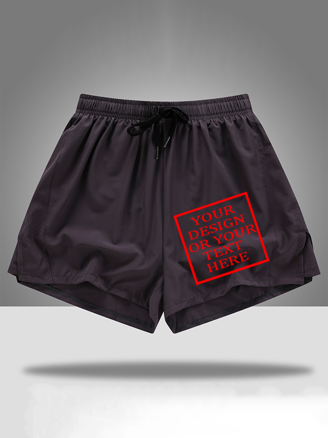  Customizable Women's Cotton Shorts - Add Your Own Photo/Pattern/Text Design | 100% Cotton | Machine Washable Shorts, Perfect for Summer, Valentine's Day and Holiday Gifts, Personalized Shorts