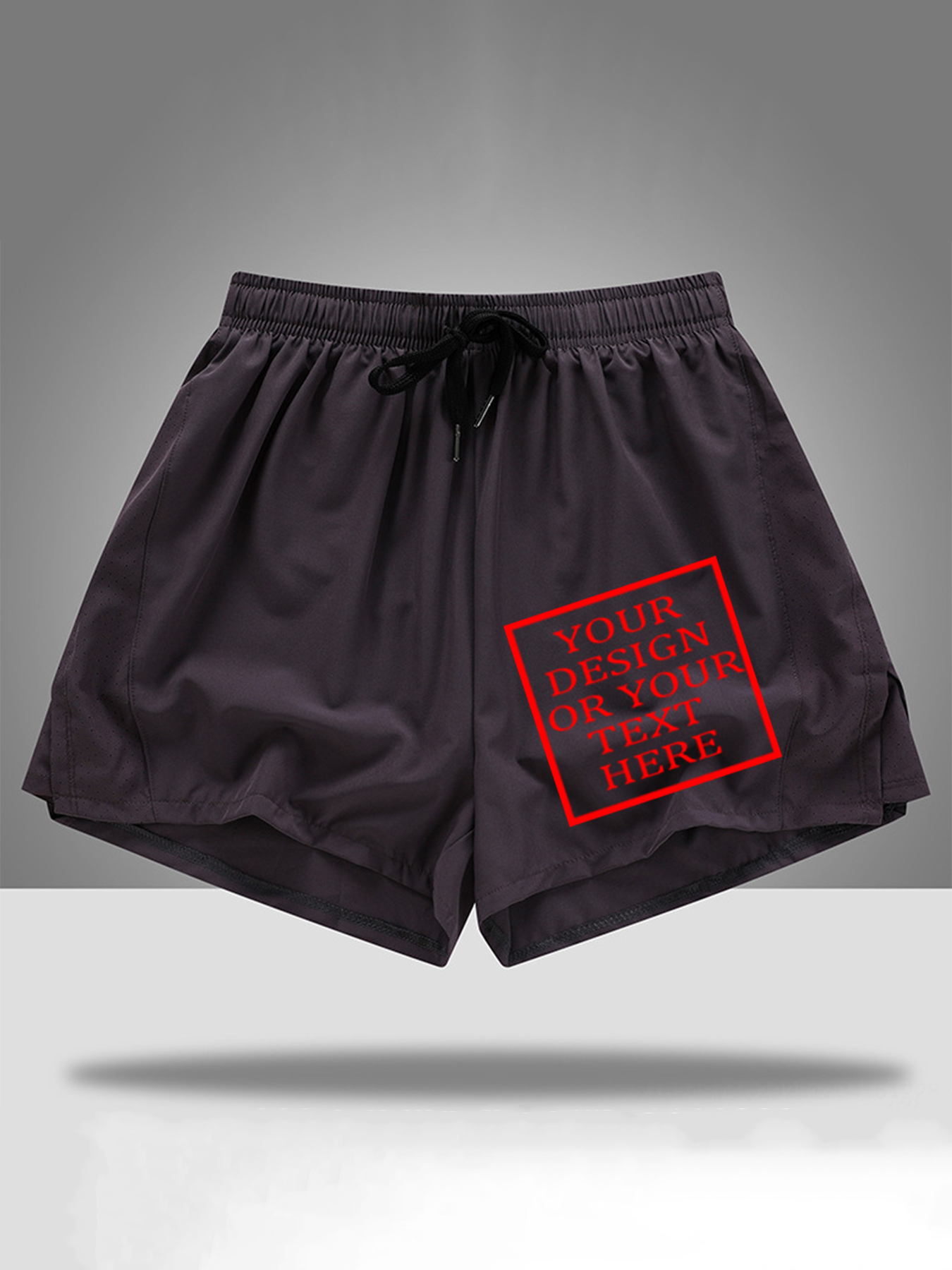  Customizable Women's Cotton Shorts - Add Your Own Photo/Pattern/Text Design | 100% Cotton | Machine Washable Shorts, Perfect for Summer, Valentine's Day and Holiday Gifts, Personalized Shorts