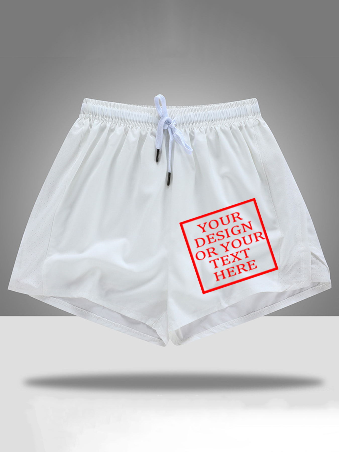 Customizable Women's Cotton Shorts - Add Your Own Photo/Pattern/Text Design | 100% Cotton | Machine Washable Shorts, Perfect for Summer, Valentine's Day and Holiday Gifts, Personalized Shorts