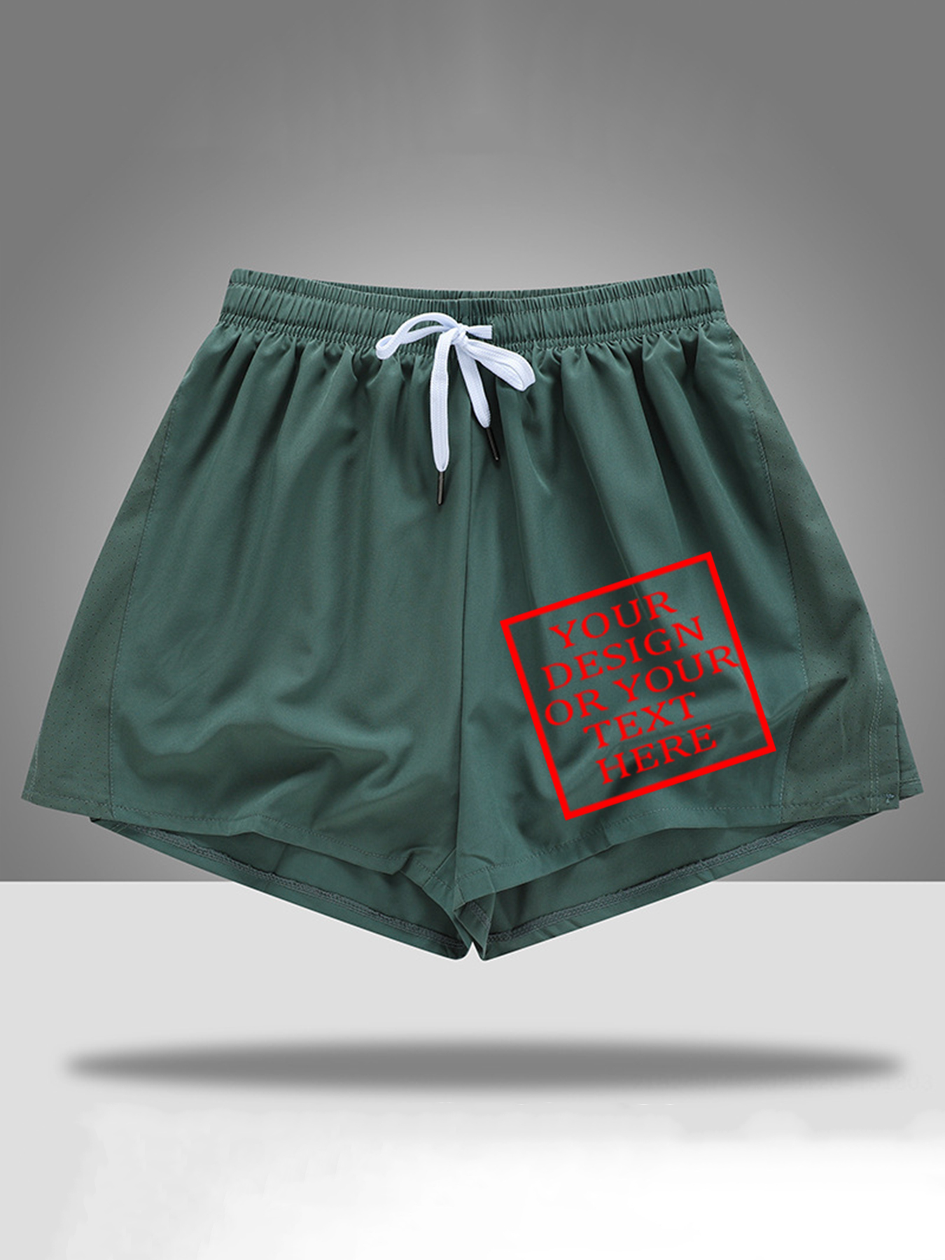  Customizable Women's Cotton Shorts - Add Your Own Photo/Pattern/Text Design | 100% Cotton | Machine Washable Shorts, Perfect for Summer, Valentine's Day and Holiday Gifts, Personalized Shorts