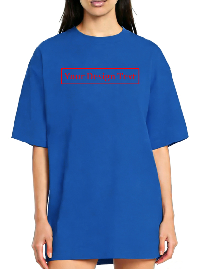 Women's Custom Short-Sleeve T-Shirt - Add Your Own Text Design | 100% Cotton | Machine Washable Crew Neck Short-Sleeve T-Shirt, Ideal for Company Team Building Attire, Work Shirts, and Holiday Gifts. Personalized Short-Sleeve T-Shirt.