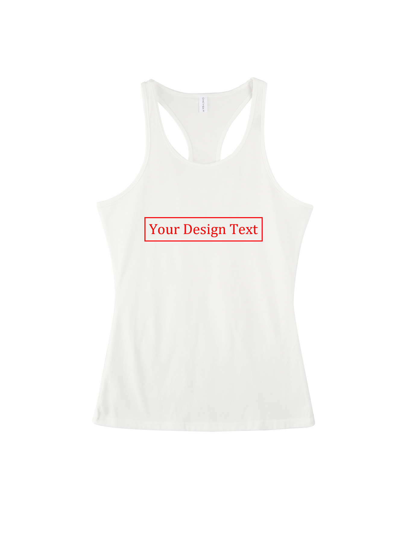 Women's Custom Vest - Add Your Own Text Design