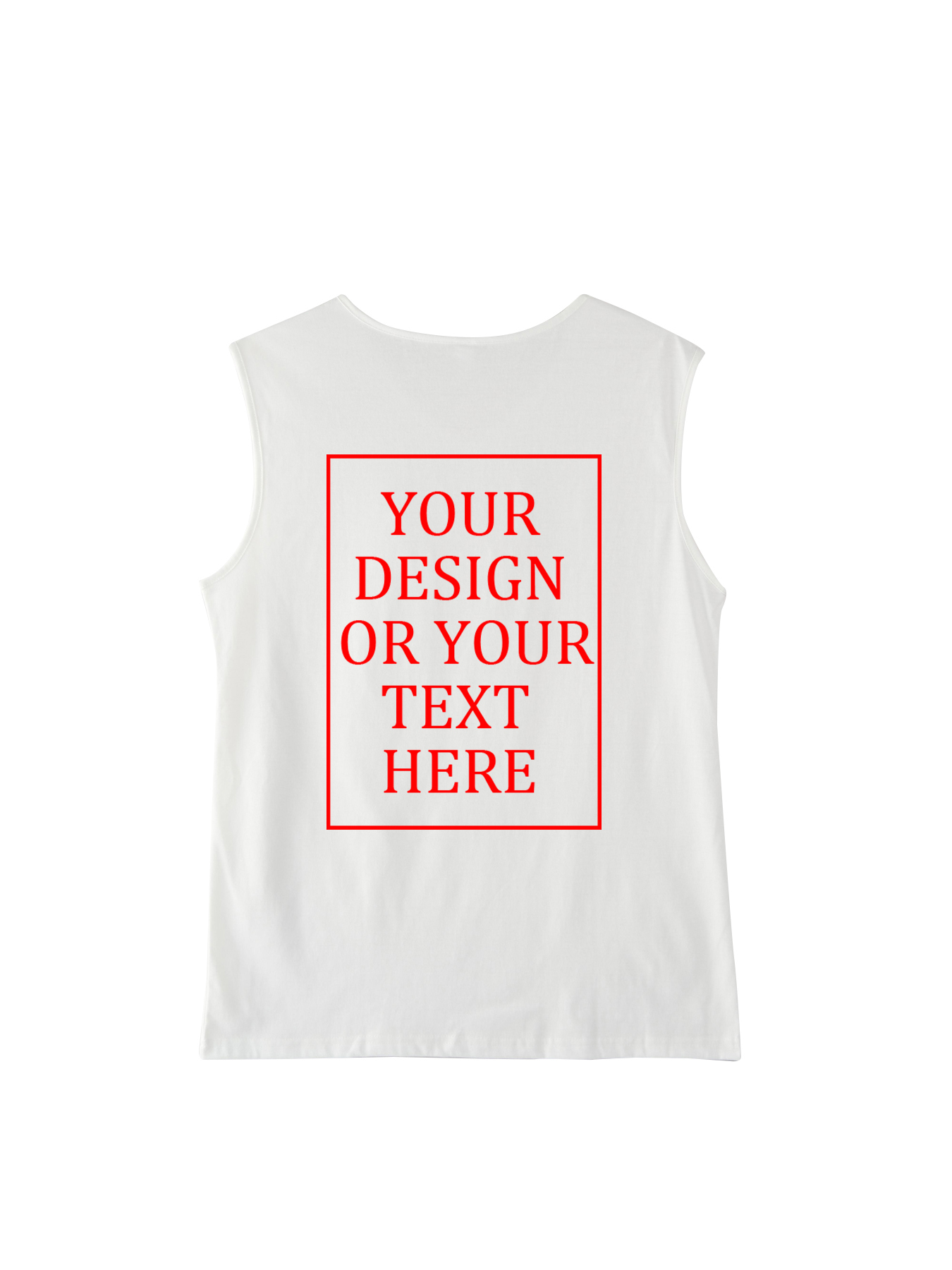 Women's Custom Vest - Add your own photo/text design