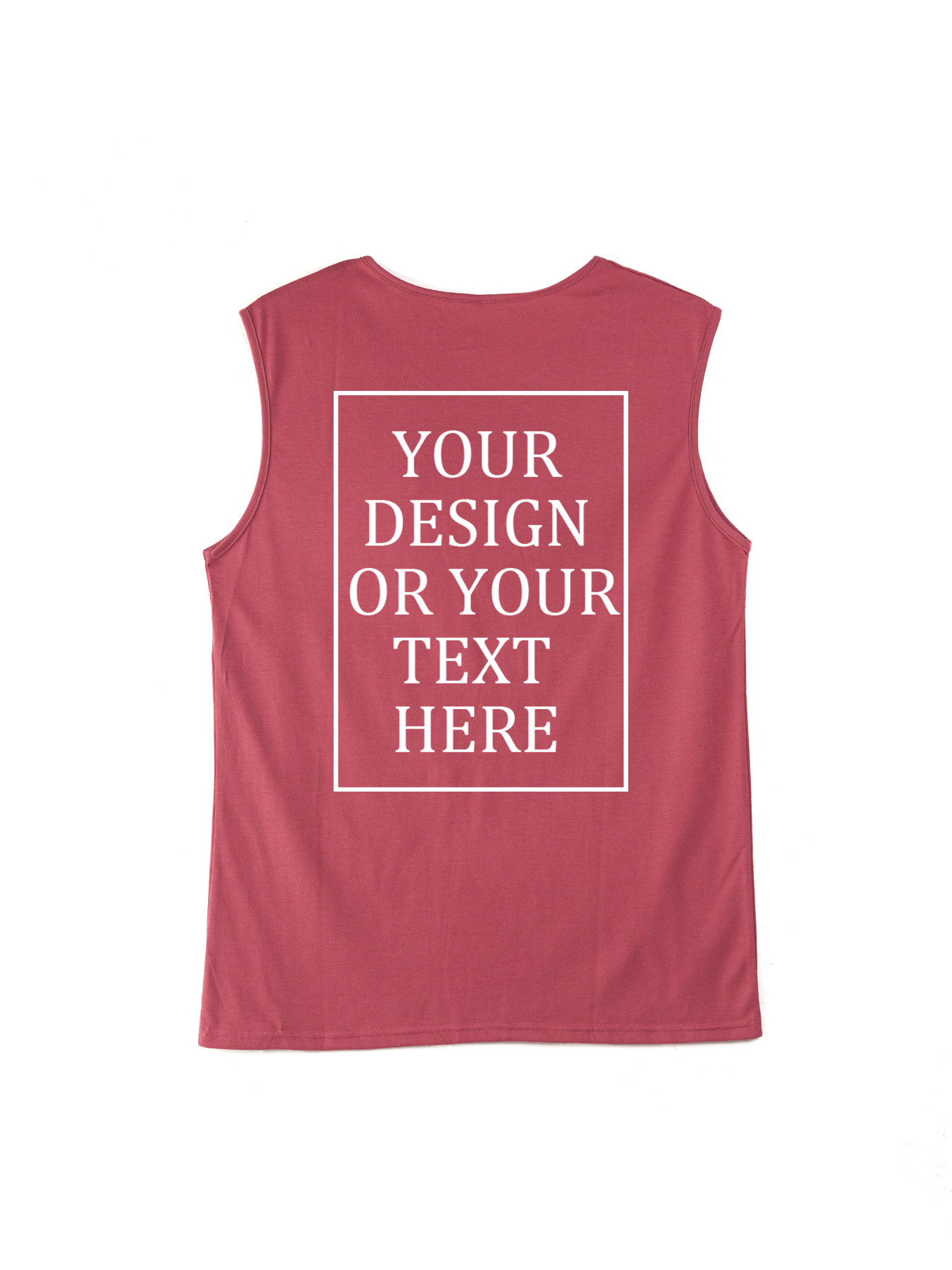 Women's Custom Vest - Add your own photo/text design