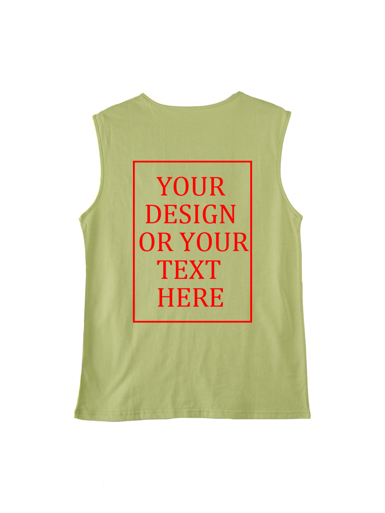 Women's Custom Vest - Add your own photo/text design