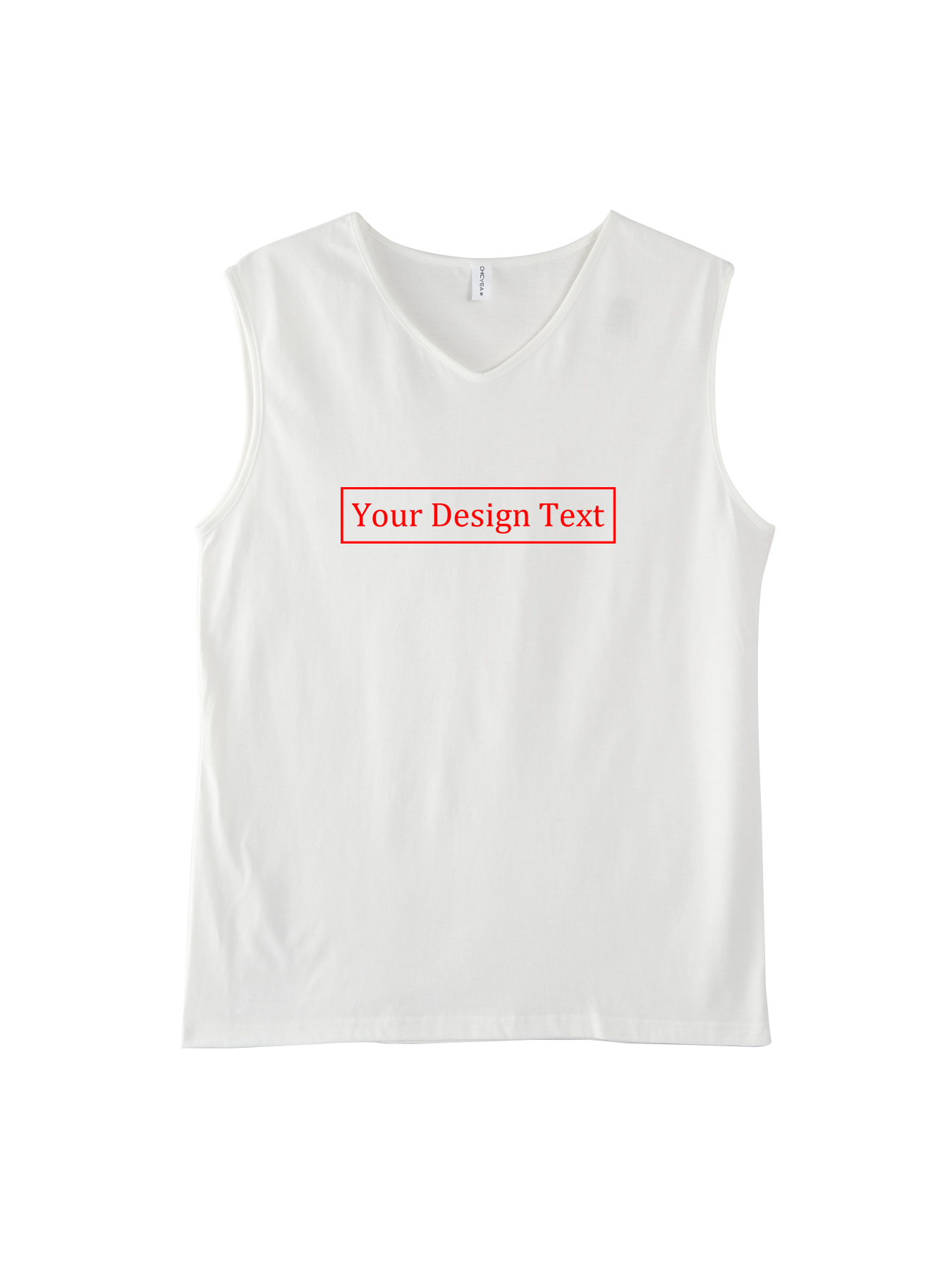 Women's Custom Vest - Add your own text design