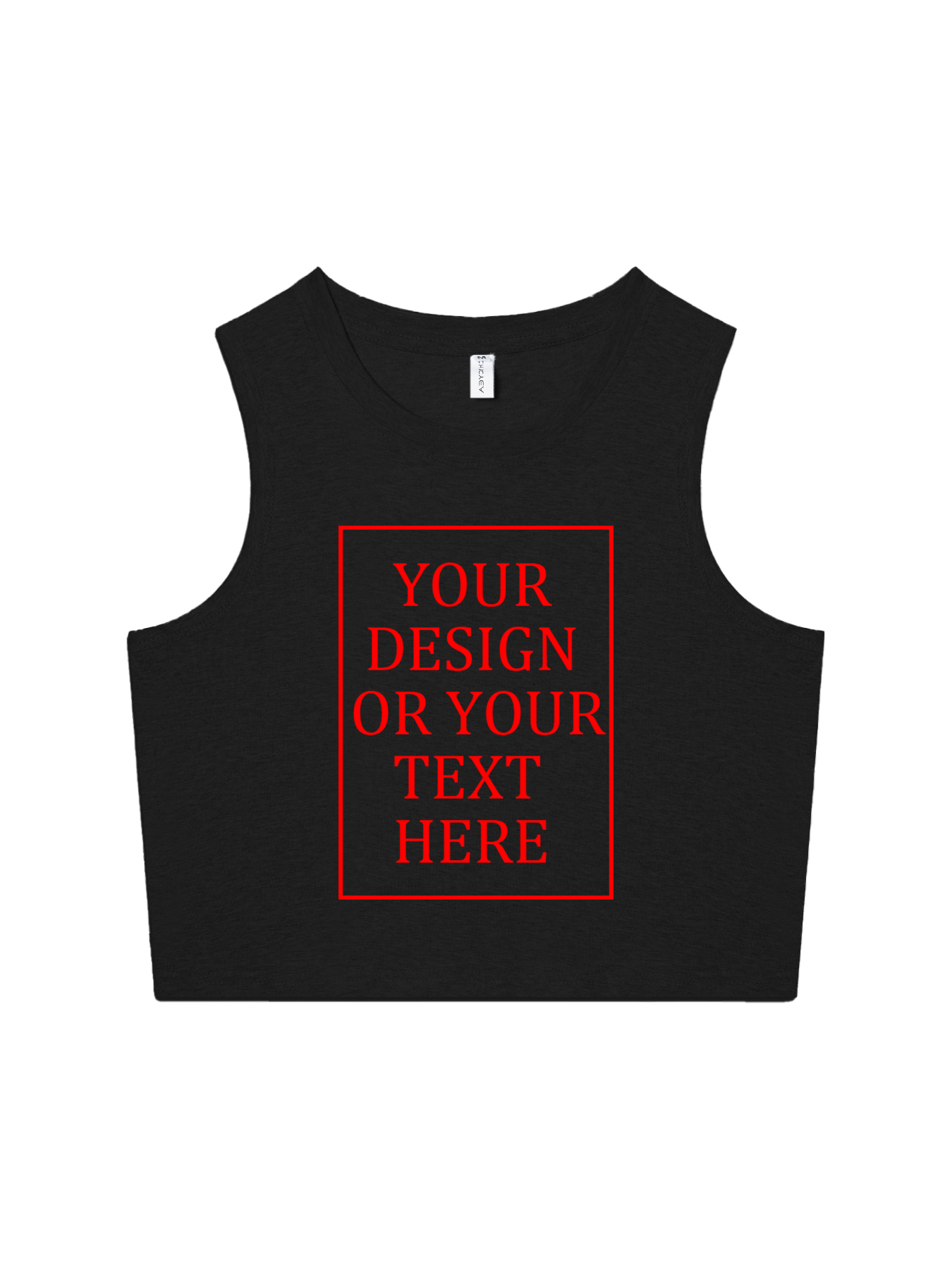 Women's Custom Vest - Add your own photo/text design