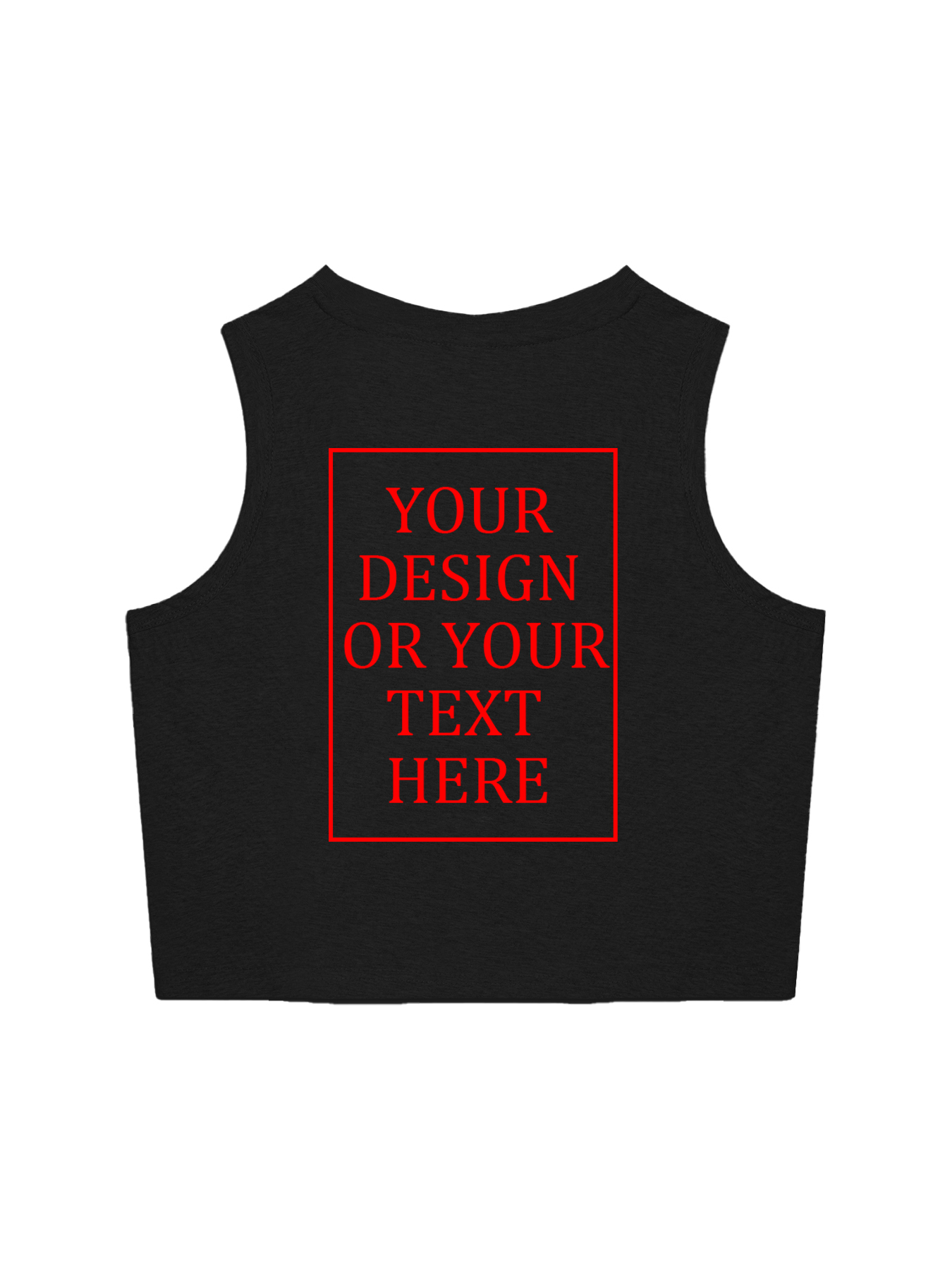 Women's Custom Vest - Add your own photo/text design