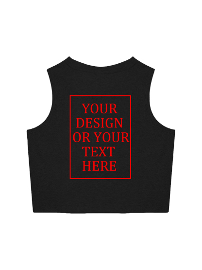 Women's Custom Vest - Add your own photo/text design