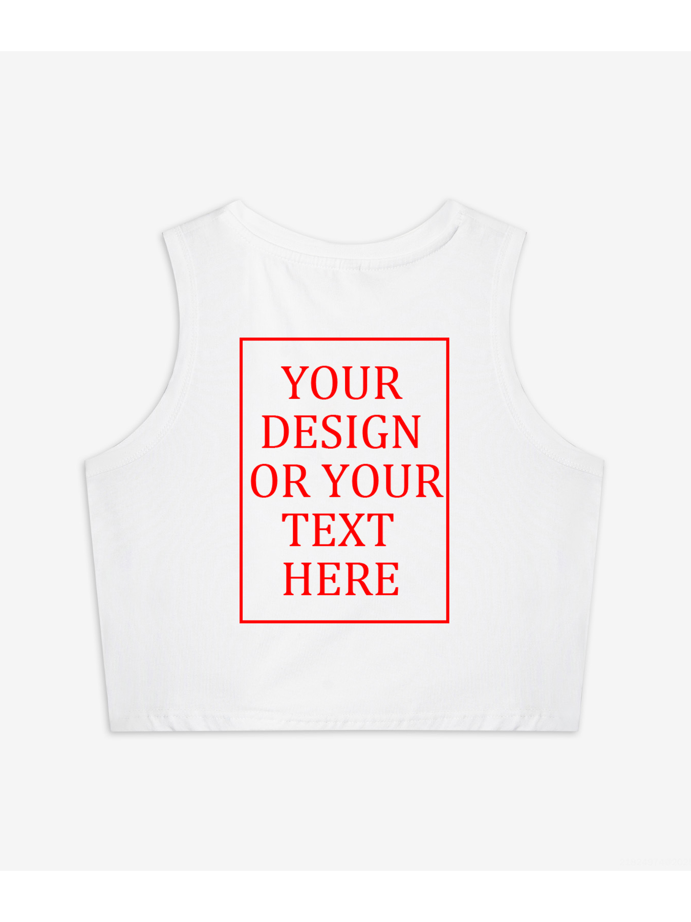 Women's Custom Vest - Add your own photo/text design